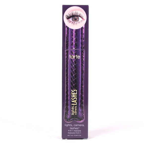 🎉HP🎉 Tarte Lights, Camera, Action 4-in-1 Mascara - Black - NIB - Picture 6 of 10
